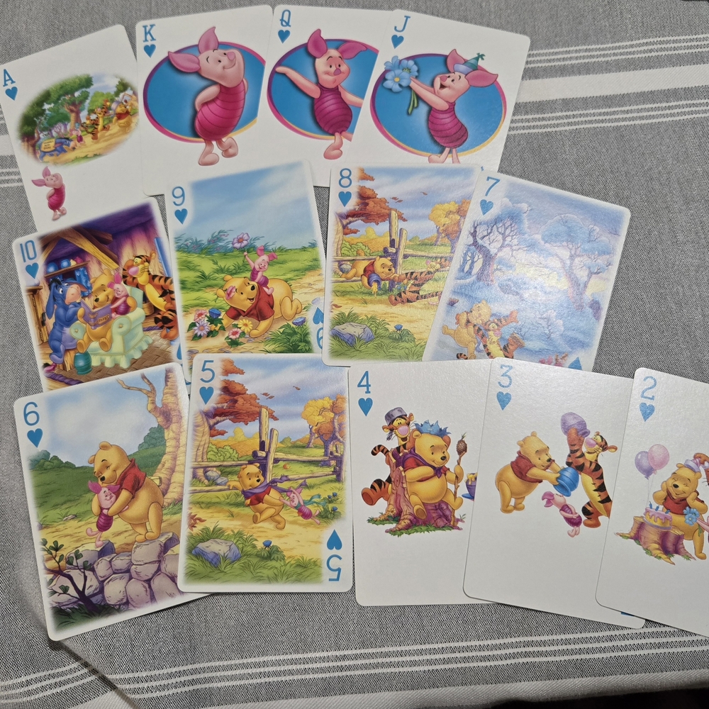 Disney's Winnie the Pooh playing cards, featuring The Tigger Edition - Picture 7 of 12